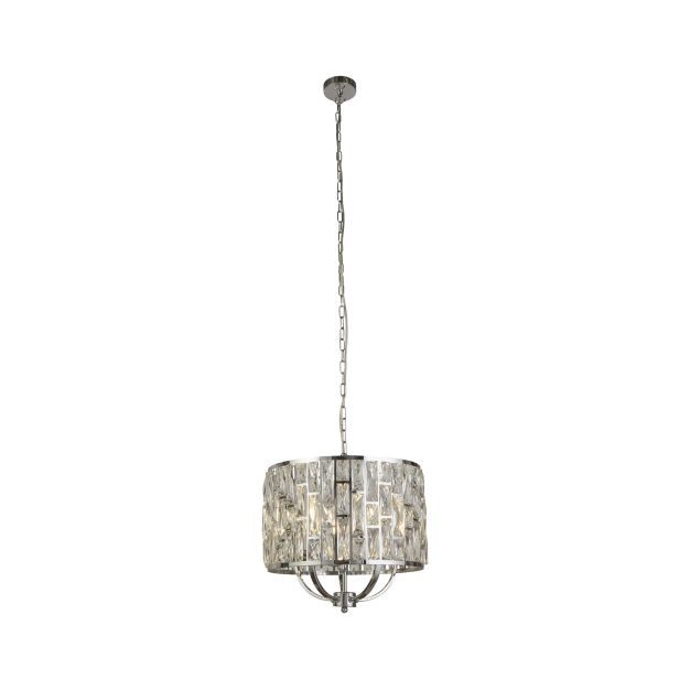Searchlight Bijou - Pendelleuchte - Ø 44 x 150 cm - Chrom
