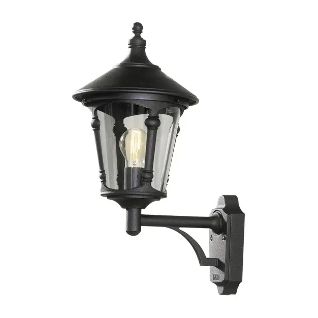 Konstsmide Virgo - außenwandleuchte - 24 x 33 x 51 cm - IP23 - mattschwarz
