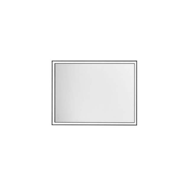 Nova Luce Ambor - Wandleuchte - 60 x 80 x 5,5 cm - 37W LED inkl. - IP44 - eloxiertes schwarz