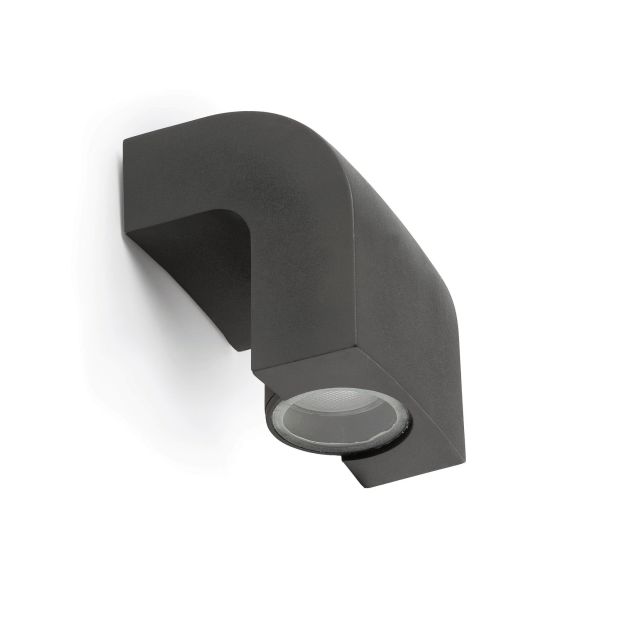 Faro Klamp - Wandleuchte - 11 x 11 x 13 cm - IP44 - dunkelgrau