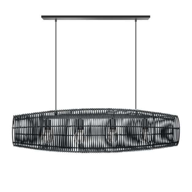 ETH Cocoon - hängeleuchte - 68 x 30 x 200 cm - schwarz