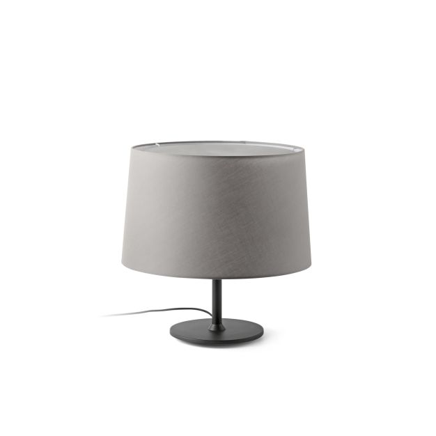 Faro Windsor – tischlampe – Ø 48,5 x 51 x 29 cm – mattschwarz und grau