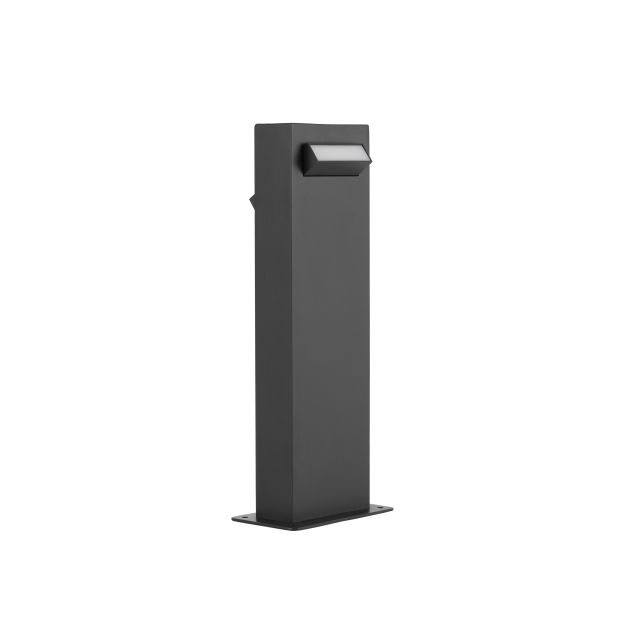 Nova Luce Zelda - Gartenleuchte - 12 x 40 x 9,4 cm - 9W LED inkl. - IP65 - Sand schwarz