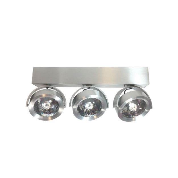 Artdelight Dutchess LED - Aufbaustrahler 3L - 40 x 6 x 19 cm - 3 x 13W dimmbare LED inkl - Aluminium