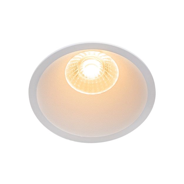 Nordlux Albric - Einbaustrahler - Ø 90 mm, Ø 83 mm Einbaumaß - 8W dimmbare LED inkl. - IP44 - weiß