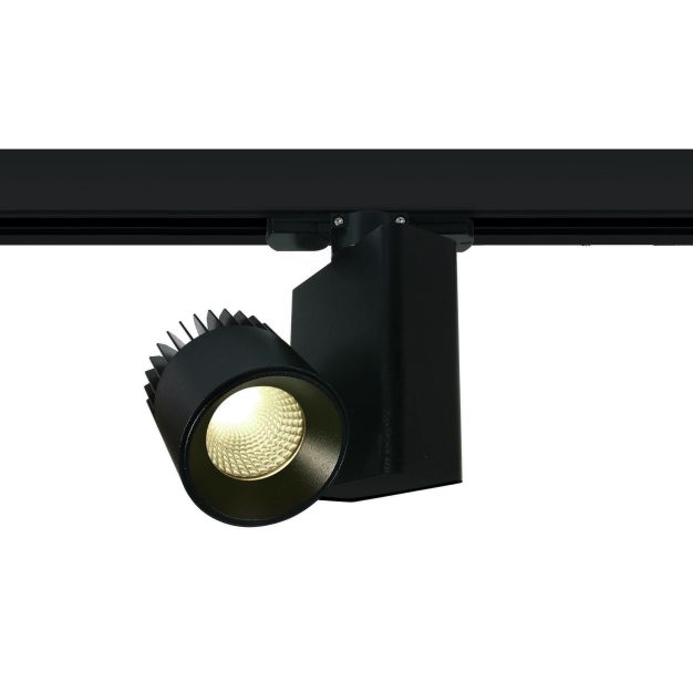 ONE Light COB Dark Light - Stromschienenstrahler - 3-Phasen-Schienensystem - Ø 6,5 x 10,5 cm - 10W LED inkl. - schwarz