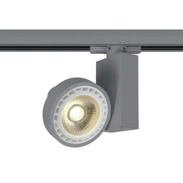 ONE Light GU10 R111 - Stromschienenstrahler - 3-Phasen-Schienensystem - 16,2 x 18,2 cm - grau