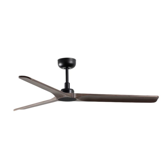 Faro Heywood - Deckenventilator - Ø 132 x 190 cm - 6 Geschwindigkeiten - inkl. Fernbedienung mit Timer - dunkelbraun