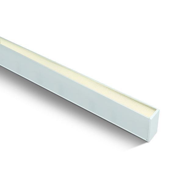 ONE Light LED-Linear-Profile Medium - 7 x 3,5 cm - 150 cm Länge - 50W LED inkl. - weiß - warmweiße Lichtfarbe