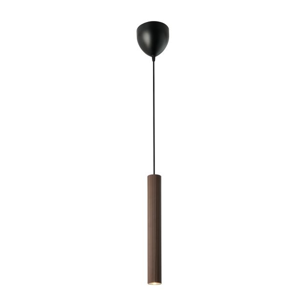 Nordlux Vico - Pendelleuchte - Ø 12,5 x 150 cm - braun metallic