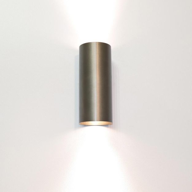 Artdelight Roulo2 – wandleuchte – Ø 6,4 x 15,4 cm – antik bronze