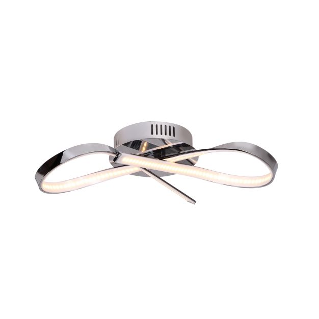 Maxlight Infinity - Deckenleuchte - 15 x 14 x 45 cm - 14W LED inkl - Chrom