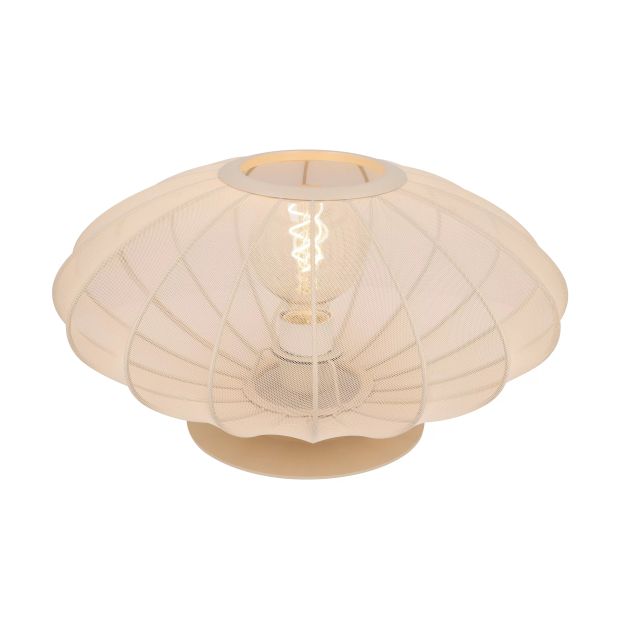 Lucide Corina - Tischleuchte - Ø 40 x 22 cm - beige