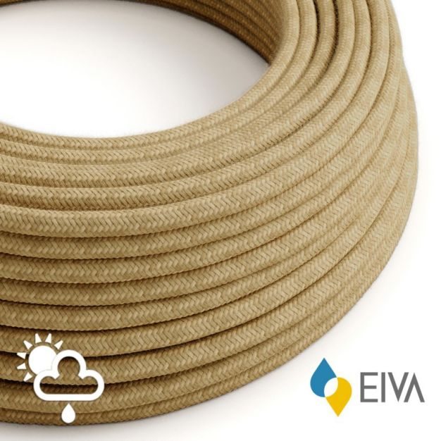 Creative Cables EIVA - Textilkabel - IP65 - pro 100 cm - Jute