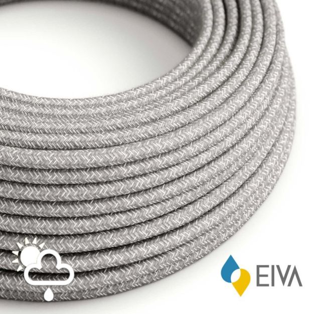 Creative Cables EIVA - Textilkabel - IP65 - pro 100 cm - grau