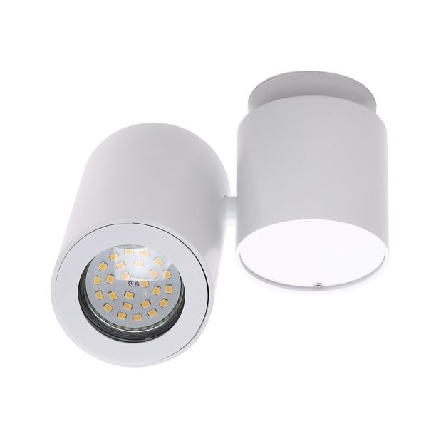 Maxlight Barro - Aufbaustrahler 1L - 15 cm - weiß