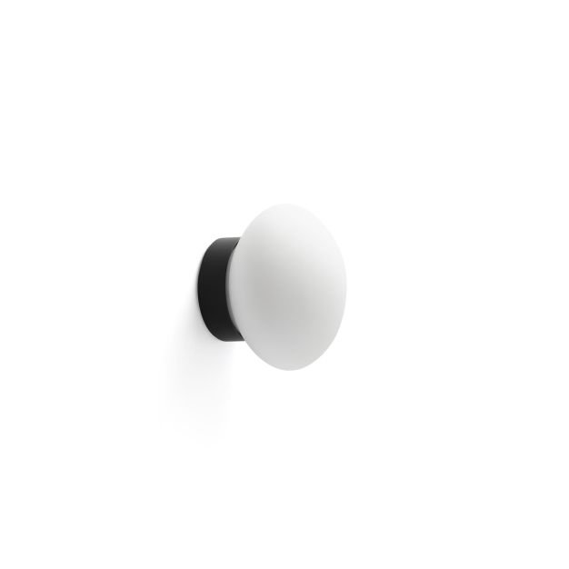 Faro Nubo 120 - Wandleuchte - Ø 12 x 9 cm - 7,8W dimmbare LED inkl - mattschwarz und weiß