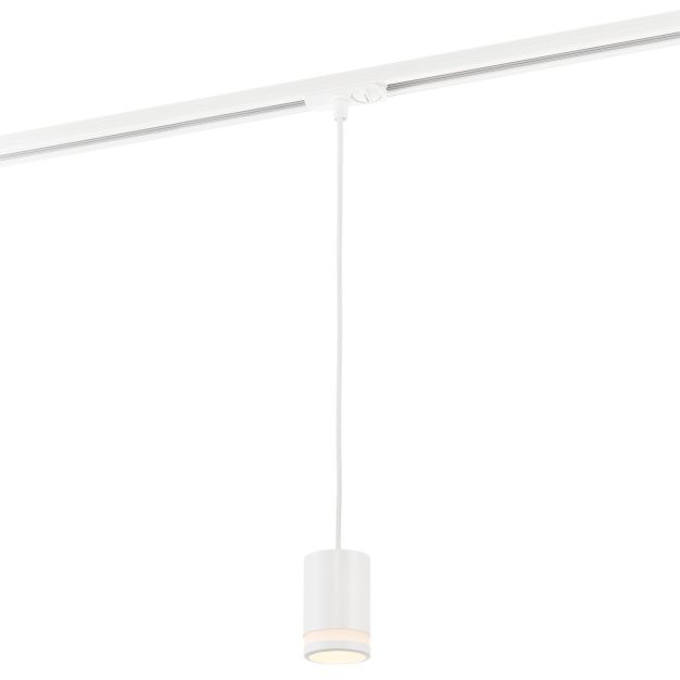 Nordlux Rondie Link - Hängeleuchte für Schiene - Ø 6 x 215,2 cm - weiß