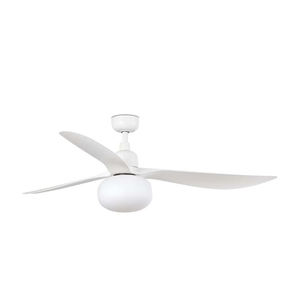 Faro Outwood L - deckenventilator mit licht und fernbedienung - Ø 150 cm x 43 cm - IP44 - matt weiß