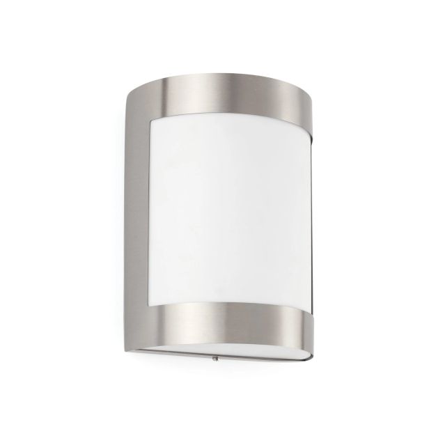 Faro Cela - Wandleuchte - 16 x 8,5 x 22 cm - IP54 - Edelstahl satiniert