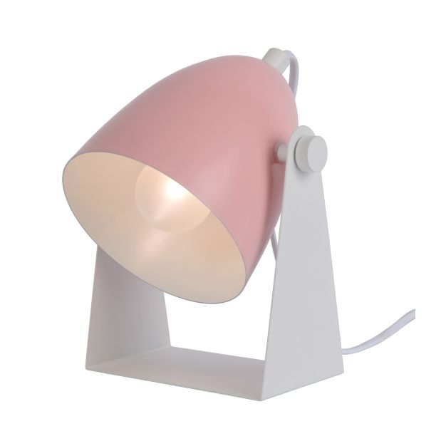 Lucide Chago - Tischlampe - 19 cm - rosa