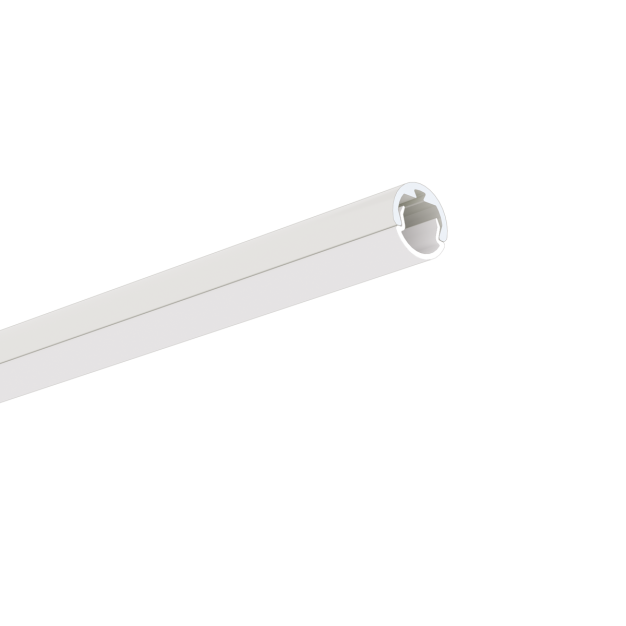 KLUS PIKO-O - Profil - Ø 1,05 cm - weiß