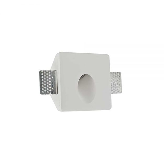 Artdelight Vivas - Wandeinbauleuchte - 10 x 4,9 x 10 cm - 2W LED inkl. - weiß