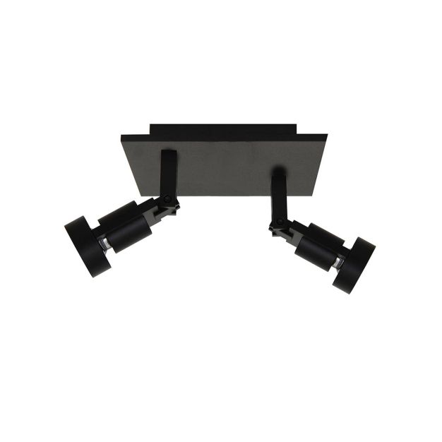 Artdelight Tech - Aufbaustrahler 2L - 18 x 18 x 18,5 cm - schwarz