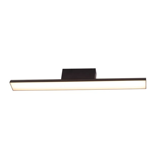 Maxlight Tampa - Deckenleuchte - 60 x 6 x 8,3 cm - 18W LED inkl. - IP44 - schwarz