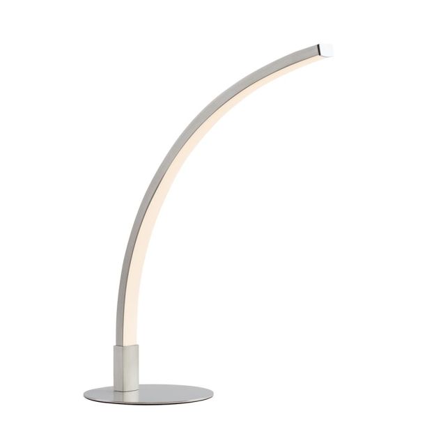 Searchlight Crane - Tischleuchte - 28 x 34 cm - 6,42W LED inkl - satiniert silber
