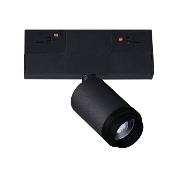 VK Lighting Kona - magnetisches Schienensystem - Schienenstrahler mit Zoomfunktion - 13,9 x 4,5 x 12,7 cm - 5W dimmbare LED inkl. - schwarz