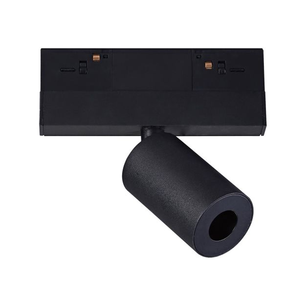 VK Lighting Kona - magnetisches Schienensystem - Schienenstrahler - 13,9 x 4,5 x 12,6 cm - inkl. 2W dimmbare LED - schwarz