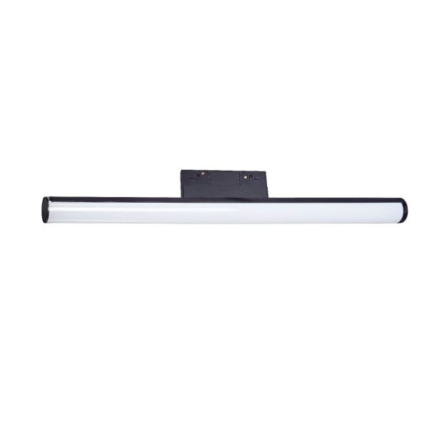 VK Lighting Kona - magnetisches Schienensystem - Schienenstrahl - 60 x 3 x 8,3 cm - 13W LED inkl. - 1-10V dimmbar - schwarz