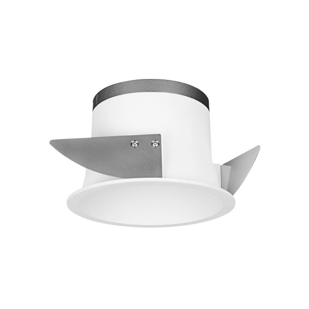 Nova Luce Ric - Einbaustrahler - Ø 123 mm, Ø 110 mm Einbaumaß - weiß