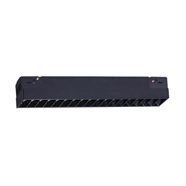 VK Lighting Kona - magnetisches Schienensystem - Schienenbalken - 32,8 x 2 x 5,3 cm - 27W dimmbare LED inkl. - schwarz