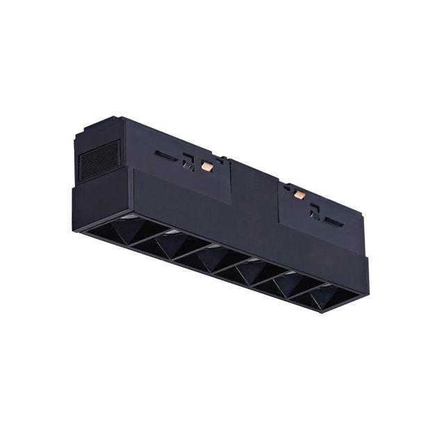 VK Lighting Kona - Magnetisches Schienensystem - Stromschiene - 11,2 x 2 x 5,3 cm - 9W dimmbare LED inkl - schwarz