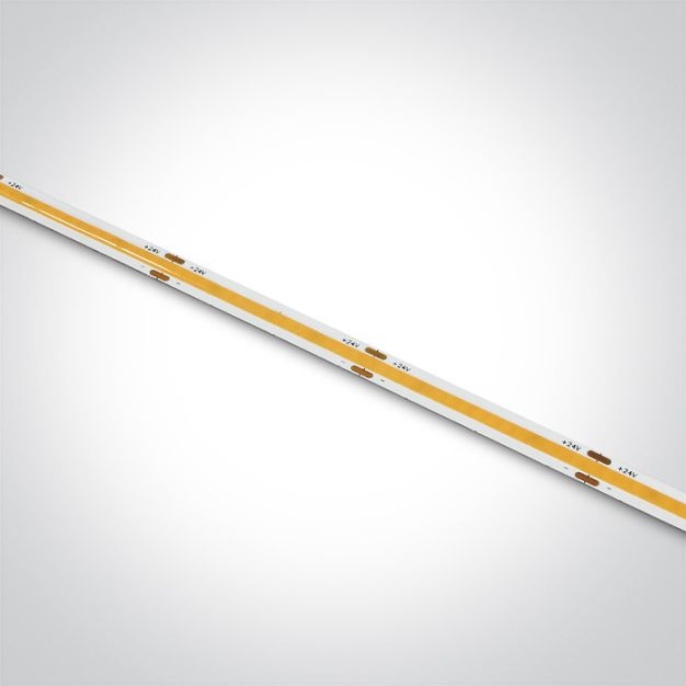ONE Light COB Strip - 0,8 cm breit, 500 cm lang - 24Vdc - dimmbar - 10,5W LED pro Meter - 3000K