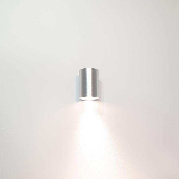 Artdelight Roulo1 - Wandleuchte - Ø 6,4 x 9 cm - Aluminium