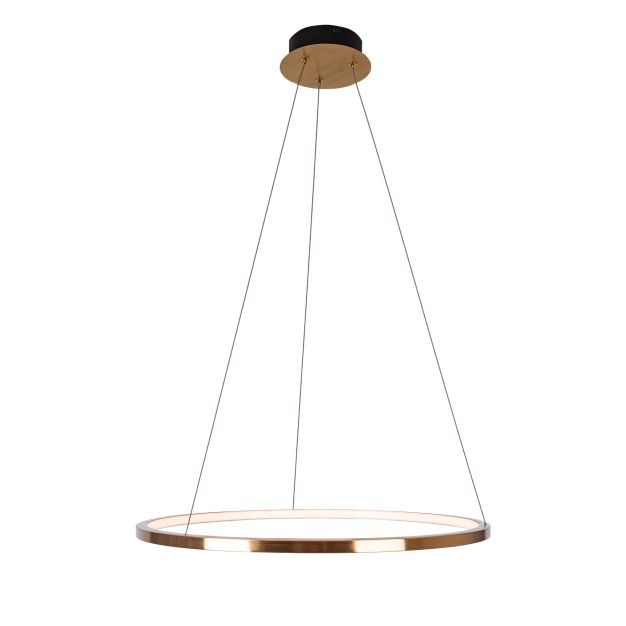 Maxlight Queen - Hängeleuchte - Ø 70 x 150 cm - 23W LED inkl - gebürstetes Gold