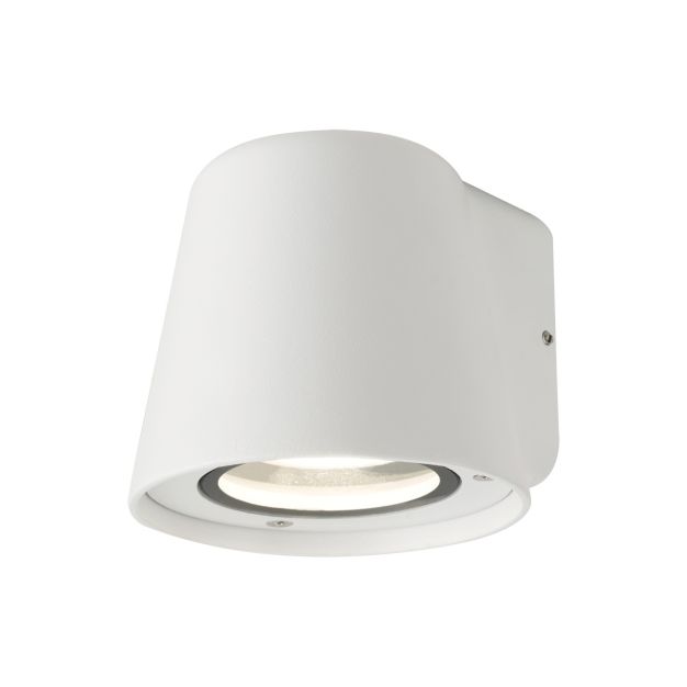 VK Lighting Teichos - Außenwandleuchte - 10 x 11 x 9 cm - IP54 - weiß