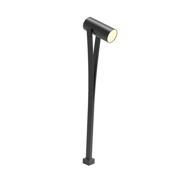 VK Lighting Stili - Gartenleuchte - 7,5 x 19,4 x 80 cm - 10W LED inkl. - anthrazit