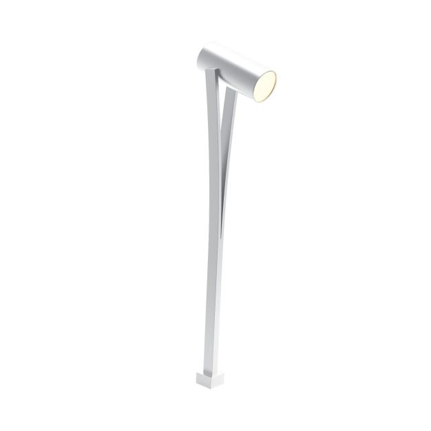 VK Lighting Stili - Gartenleuchte - 7,5 x 19,4 x 80 cm - 10W LED inkl. - weiß