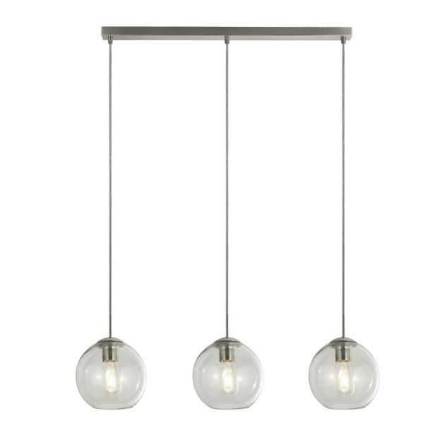 Searchlight Balls - Hängeleuchte - 81 x 15 x 147 cm - Chrom und transparent
