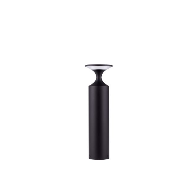 Nova Luce Pistillo - Gartenleuchte - Ø 14,5 x 50 cm - 13W LED inkl. - IP65 - Sand schwarz