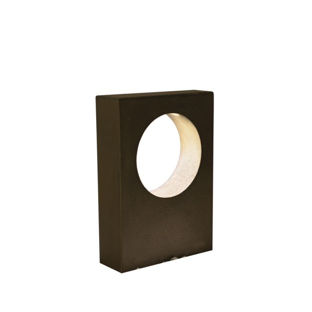 VK Lighting Logia - Gartenleuchte - 40 x 20 x 49 cm - 6.5W LED inkl. - IP65 - grau