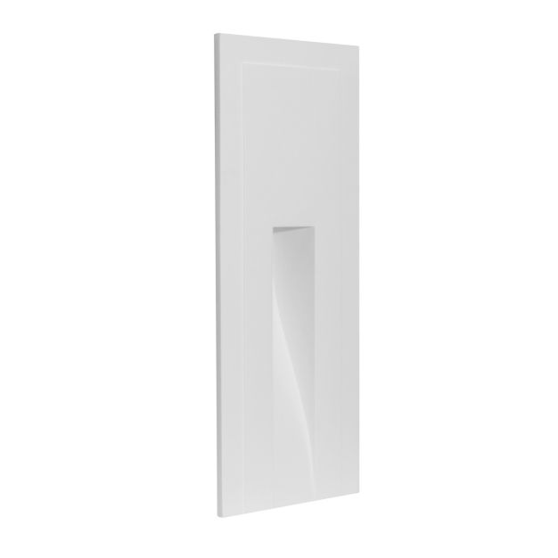 VK Lighting Gypsum - Wandeinbauleuchte - 20 x 9 x 50 cm - weiß