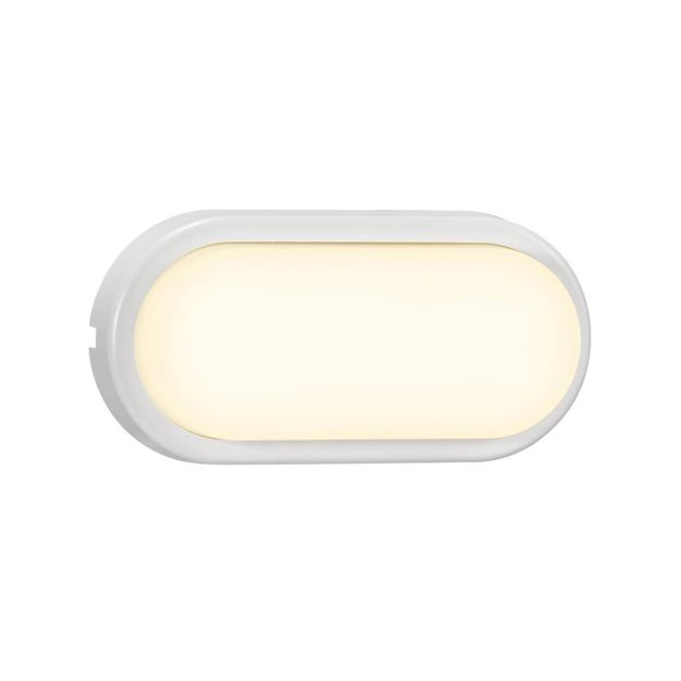 Nordlux Cuba Energy - Außenwandleuchte - 20,5 x 4,3 x 10 cm - 6,5W LED inkl. - IP54 - weiß und opalweiß