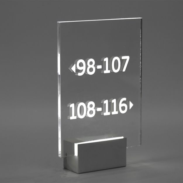 VK Lighting Domatio - Wandleuchte - 16 x 7 x 25 cm - 2W LED inkl - Nickel matt