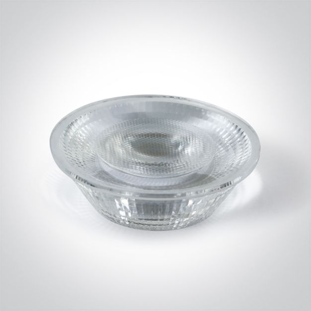 ONE Light COB Shop Range - Zubehör - Linse für 65660AT - Ø 7 x 1,8 cm - 15 Grad - transparent