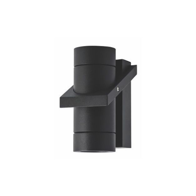 Artdelight Single - Außenwandleuchte - 8,3 x 11,7 x 16,2 cm - IP54 - schwarz